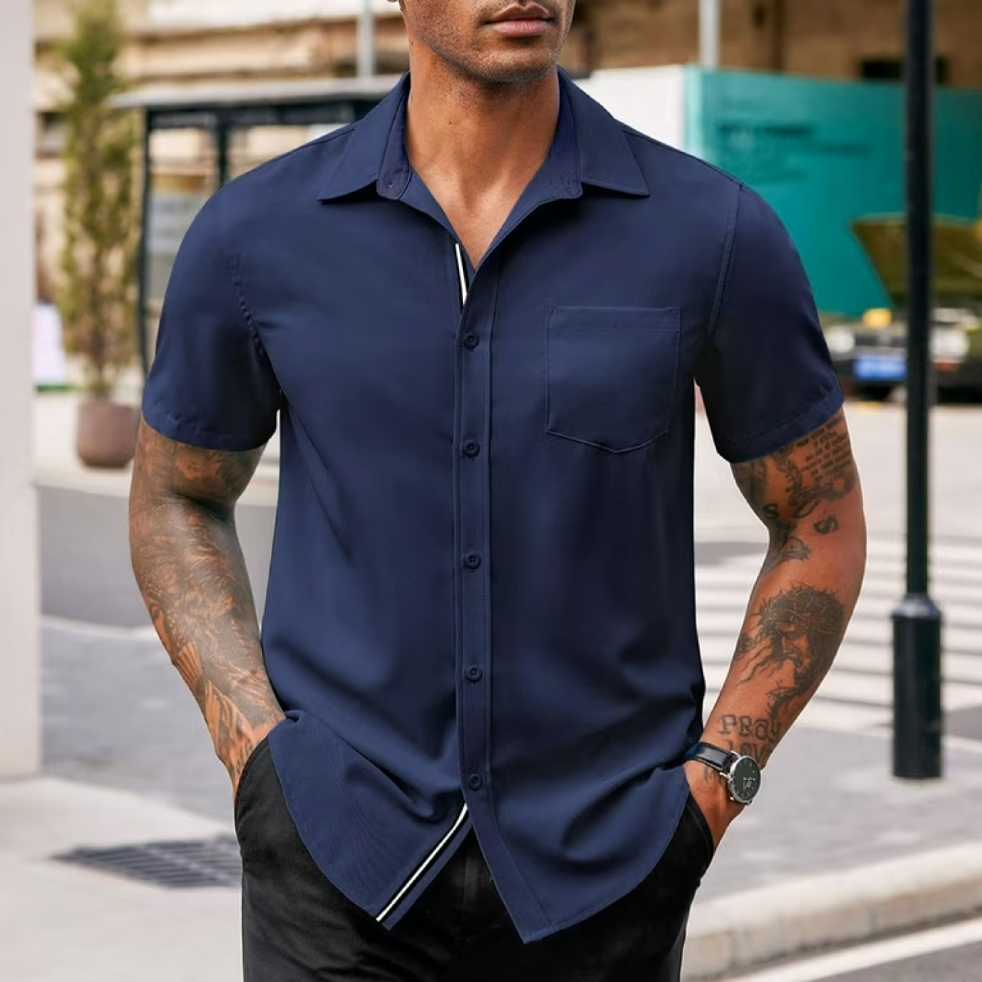 Men's Button-Down Shirt